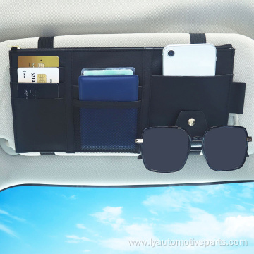 Multi Function Vehicle Sun Visor Storage